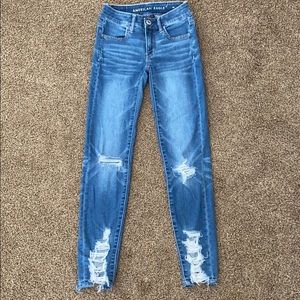 American Eagle Crop Jegging 00